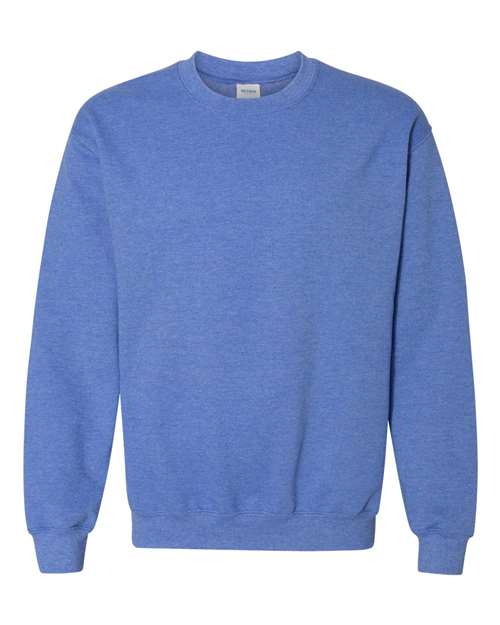 Gildan 18000 Unisex Heavy Blend™ Crewneck Sweatshirt - Heather Deep Royal - front