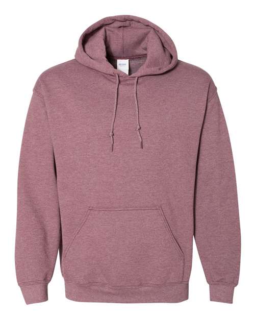 Gildan 18500 Unisex Heavy Blend™ Hooded Sweatshirt - Heather Dark Maroon - front