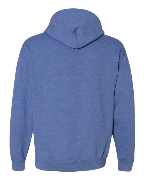Gildan 18500 Unisex Heavy Blend™ Hooded Sweatshirt - Heather Deep Royal - back