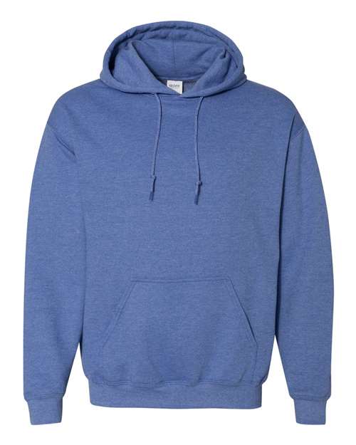 Gildan 18500 Unisex Heavy Blend™ Hooded Sweatshirt - Heather Deep Royal - front