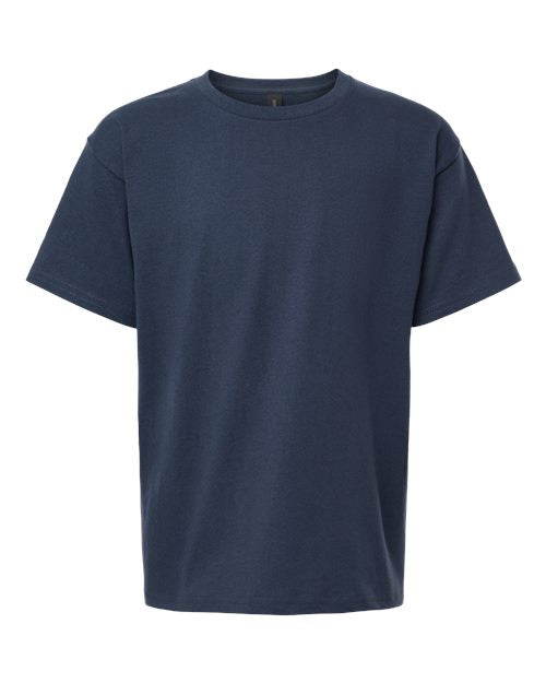Gildan 5000B Youth Heavy Cotton™ T-Shirt - Blue Dusk - front
