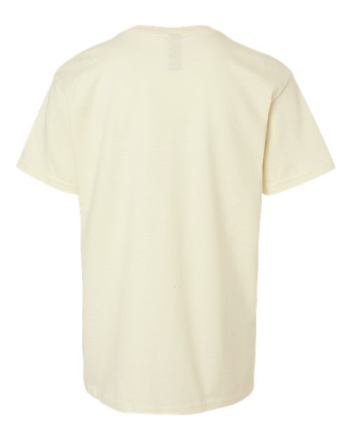 Gildan 5000B Youth Heavy Cotton™ T-Shirt - Off White - back