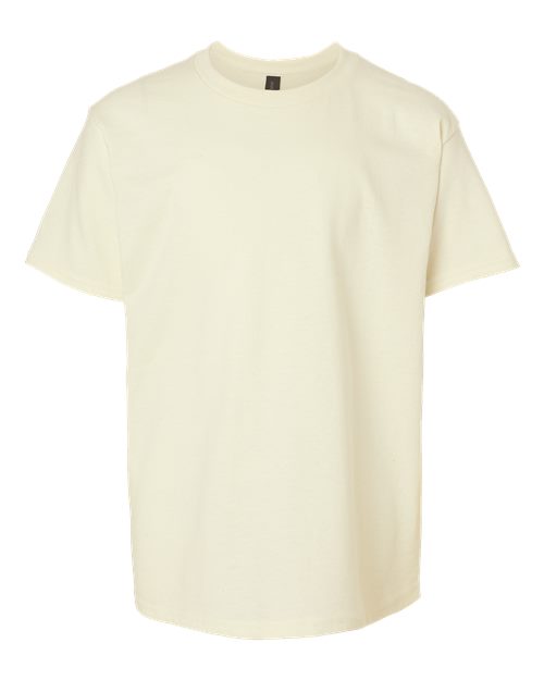 Gildan 5000B Youth Heavy Cotton™ T-Shirt - Off White - front