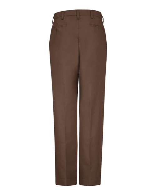 Red Kap PT10 Men's Red-E-Prest® Work Pants - Brown - 34I - back
