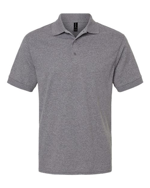 Gildan 8800 Unisex DryBlend® Polo - Graphite Heather - front