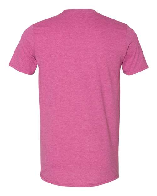 Gildan 64000 Unisex Softstyle® T-Shirt - Heather Berry - back