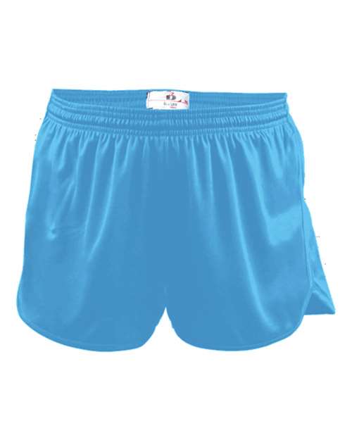 Alleson Athletic 2272 Youth B-Core Track Shorts - Columbia Blue - front