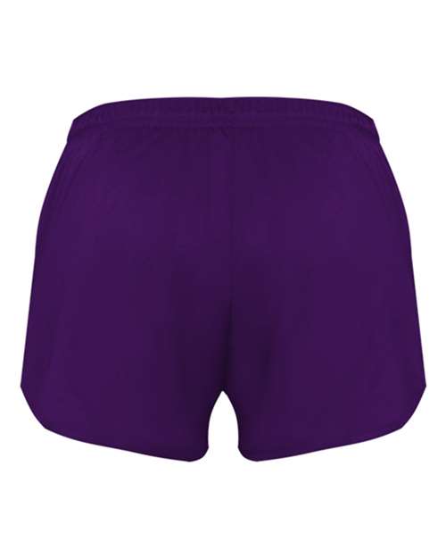 Alleson Athletic 2272 Youth B-Core Track Shorts - Purple - back