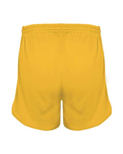 Alleson Athletic 2273 Youth Stride Shorts - Gold/ White - back