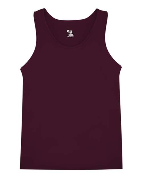 Alleson Athletic 2662 Youth B-Core Tank Top - Maroon - front
