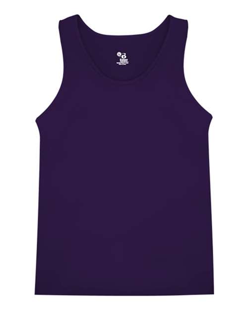 Alleson Athletic 2662 Youth B-Core Tank Top - Purple - front