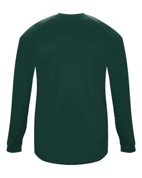 Badger 4004 Men's Ultimate SoftLock™ Long Sleeve T-Shirt - Forest - back