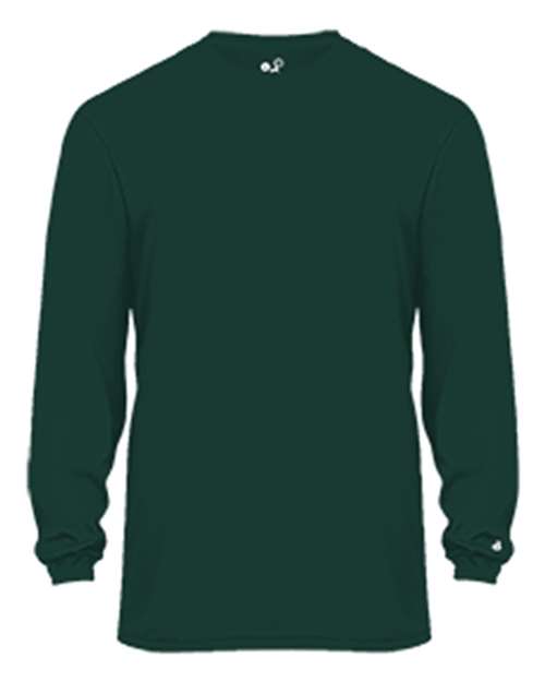Badger 4004 Men's Ultimate SoftLock™ Long Sleeve T-Shirt - Forest - front
