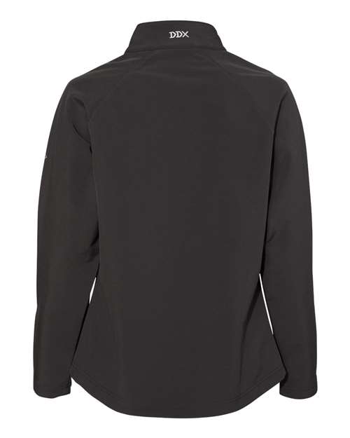DRI DUCK 9439 Women's Contour Soft Shell Jacket - Charcoal - back