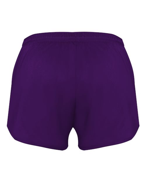 Alleson Athletic 7272 Men's B-Core Track Shorts - Purple - back