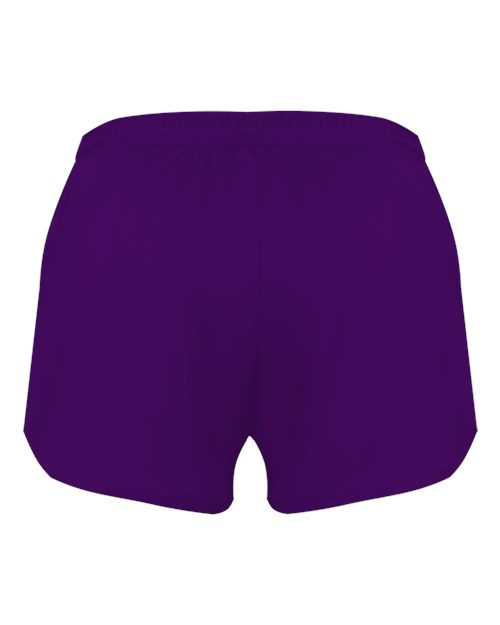 Alleson Athletic 7278 Women's B-Core Track Shorts - Purple - back
