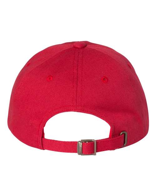 YP Classics 6245CM Classic Dad Hat - Cranberry - back