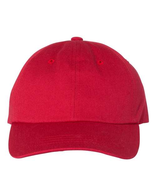 YP Classics 6245CM Classic Dad Hat - Cranberry - front