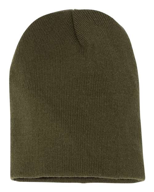 YP Classics 1500KC 8 1/2" Beanie - Olive - back