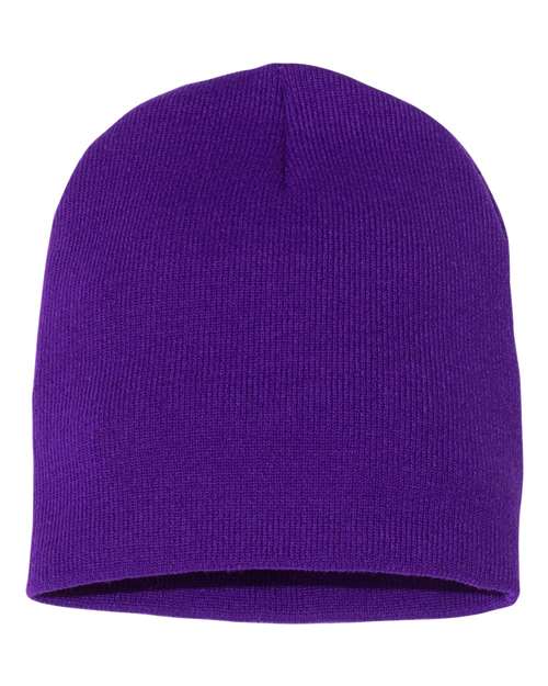 YP Classics 1500KC 8 1/2" Beanie - Purple - back