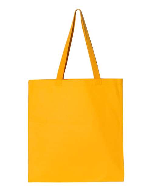 Q-Tees Q800 Promotional Tote - Gold - front