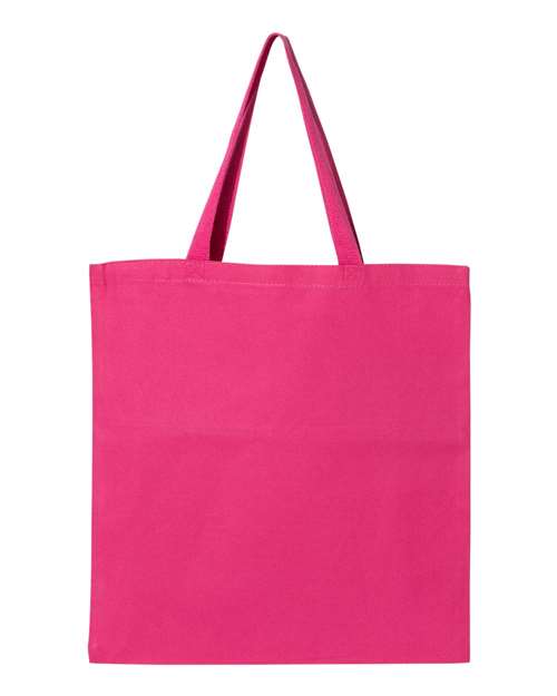 Q-Tees Q800 Promotional Tote - Hot Pink - back