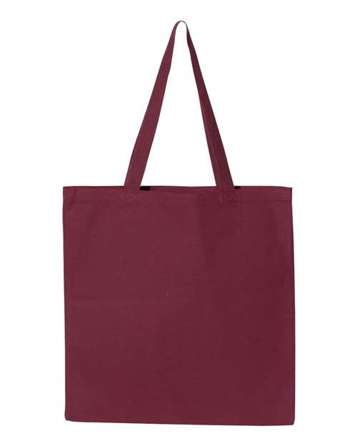 Q-Tees Q800 Promotional Tote - Maroon - back
