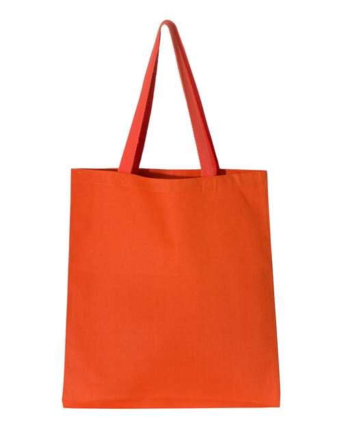 Q-Tees Q800 Promotional Tote - Orange - front