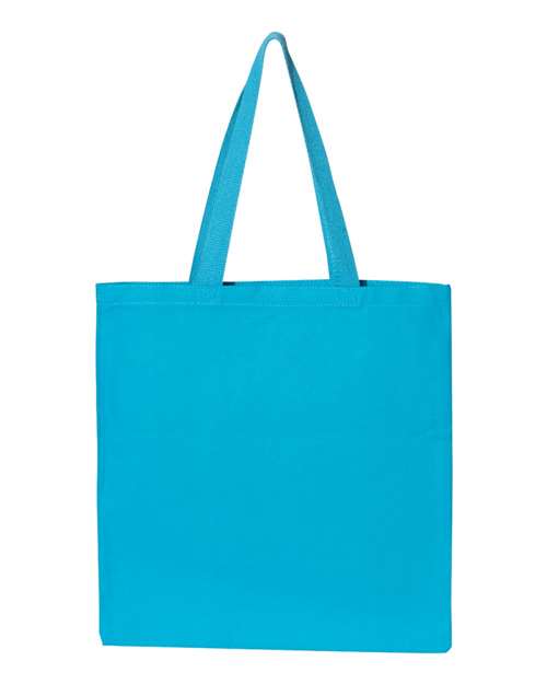 Q-Tees Q800 Promotional Tote - Turquoise - front