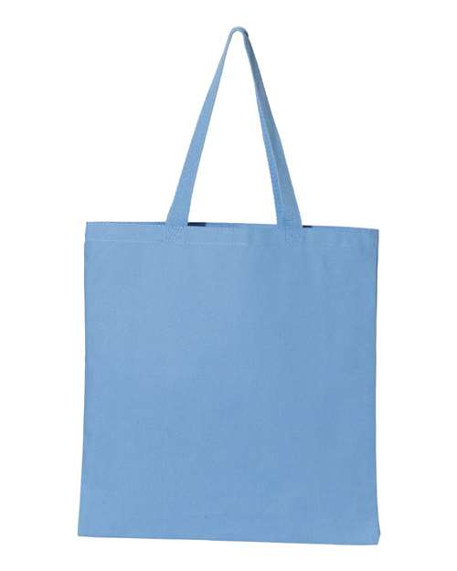Q-Tees Q800 Promotional Tote - Carolina Blue - front