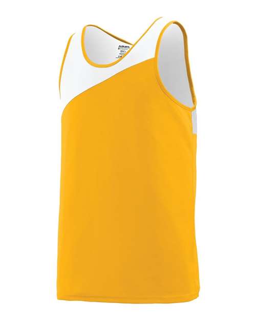 Augusta Sportswear 352 Men's Accelerate Jersey - Gold/ White - side