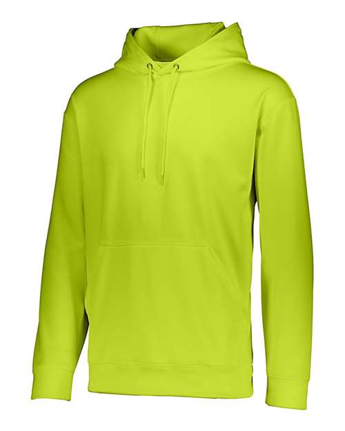 Augusta Sportswear 5505 Men's Wicking Fleece Hooded Sweatshirt - Lime - side