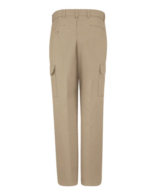 Red Kap PT88 Men's Industrial Cargo Pants - Khaki - 36 Unhemmed - back