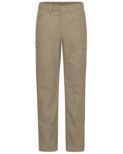 Red Kap PT2A Men's Shop Pants - Khaki - Unhemmed - front