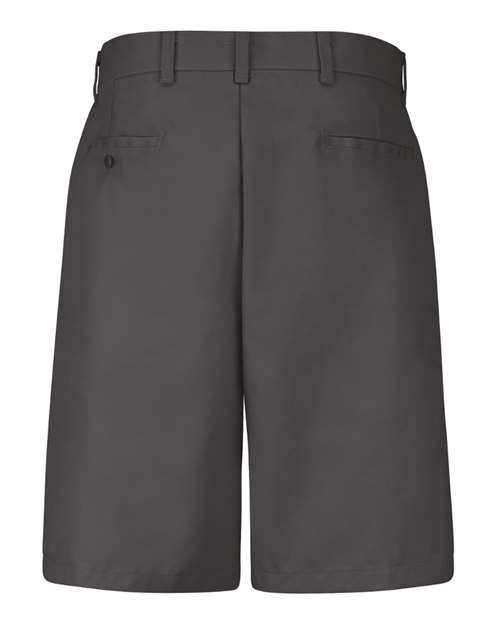 Red Kap PT26ODD Men's Odd Sizes Plain Front Shorts - Charcoal - back
