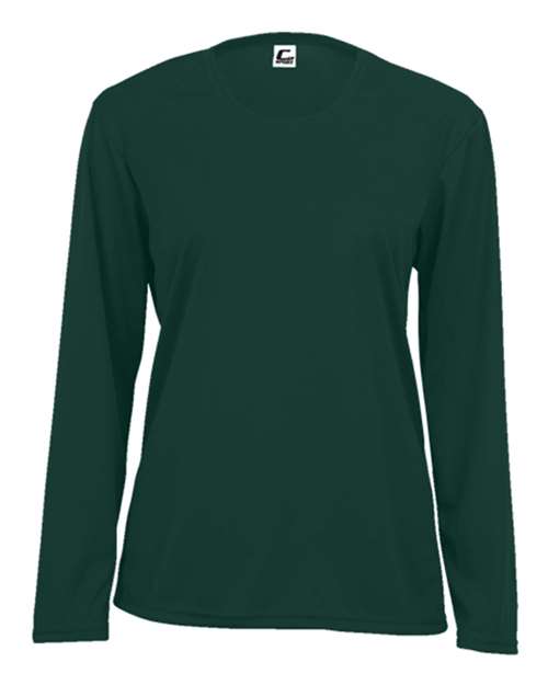 C2 Sport 5604 Women's Performance Long Sleeve T-Shirt - Forest - front