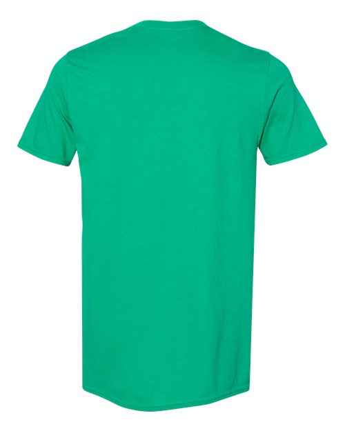 Gildan 64000 Unisex Softstyle® T-Shirt - Kelly Green - back
