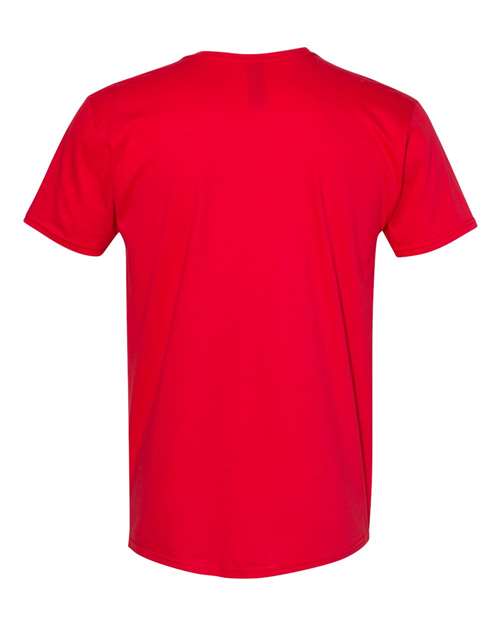 Hanes 4980 Unisex Perfect-T T-Shirt - Athletic Red - back