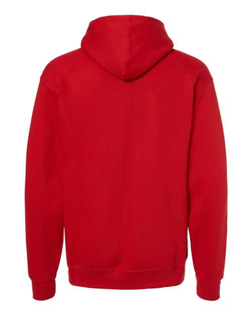 C2 Sport 5500 Men's Hooded Sweatshirt - Red - back