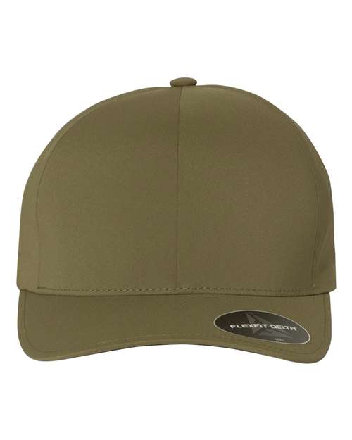 Flexfit 180 Delta® Seamless Cap - Olive - front