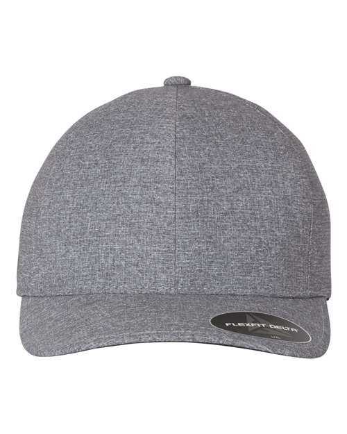 Flexfit 180 Delta® Seamless Cap - Melange Blue - front