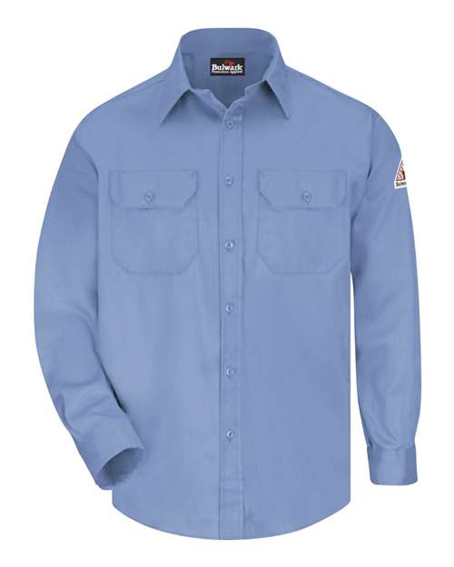 Bulwark SLU8 Men's Uniform Shirt - Light Blue - front