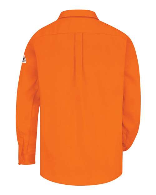 Bulwark SLU8 Men's Uniform Shirt - Orange - back
