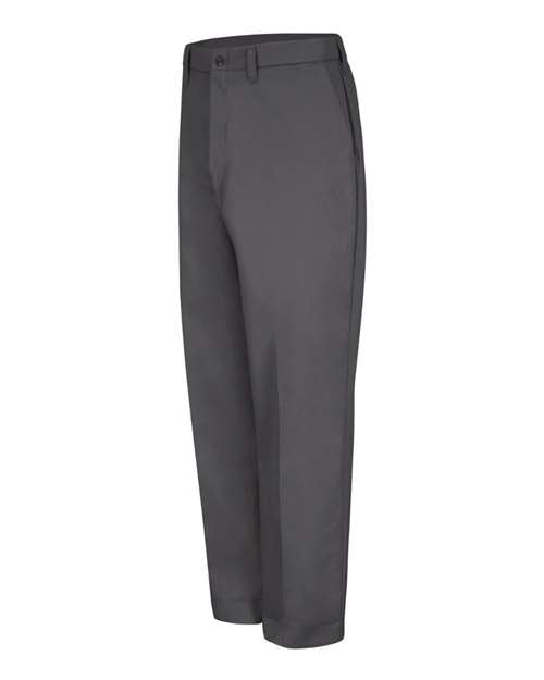 Red Kap PT10 Men's Red-E-Prest® Work Pants - Charcoal - Unhemmed - side