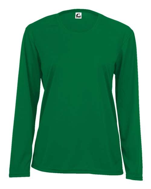 C2 Sport 5604 Women's Performance Long Sleeve T-Shirt - Kelly - front