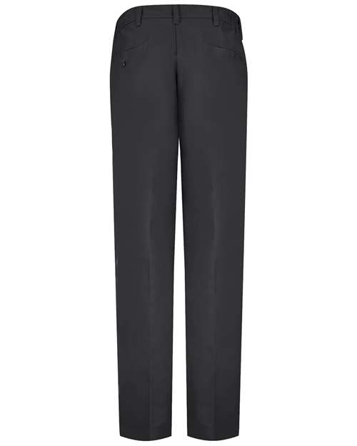 Red Kap PT60 Men's Elastic Insert Work Pants - Black - 37 Unhemmed - back