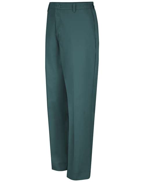 Red Kap PT60 Men's Elastic Insert Work Pants - Spruce Green - 32I - front