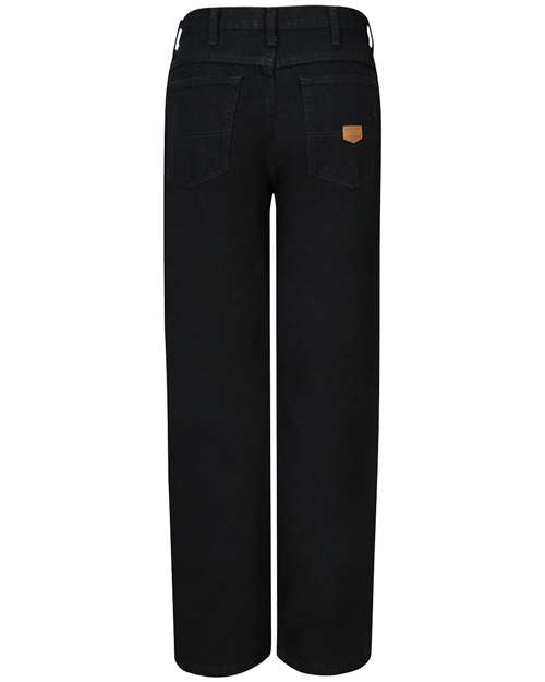 Red Kap PD60 Men's Authentic Relaxed Fit Jeans - Black - 36I - back