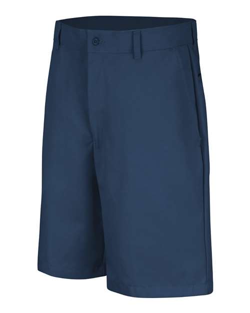 Red Kap PT26ODD Men's Odd Sizes Plain Front Shorts - Navy - front