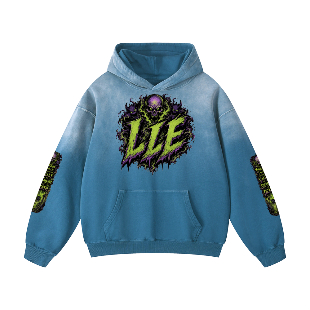 Psalm 23:4 Edition Heavyweight Sunfade Oversized Hoodie